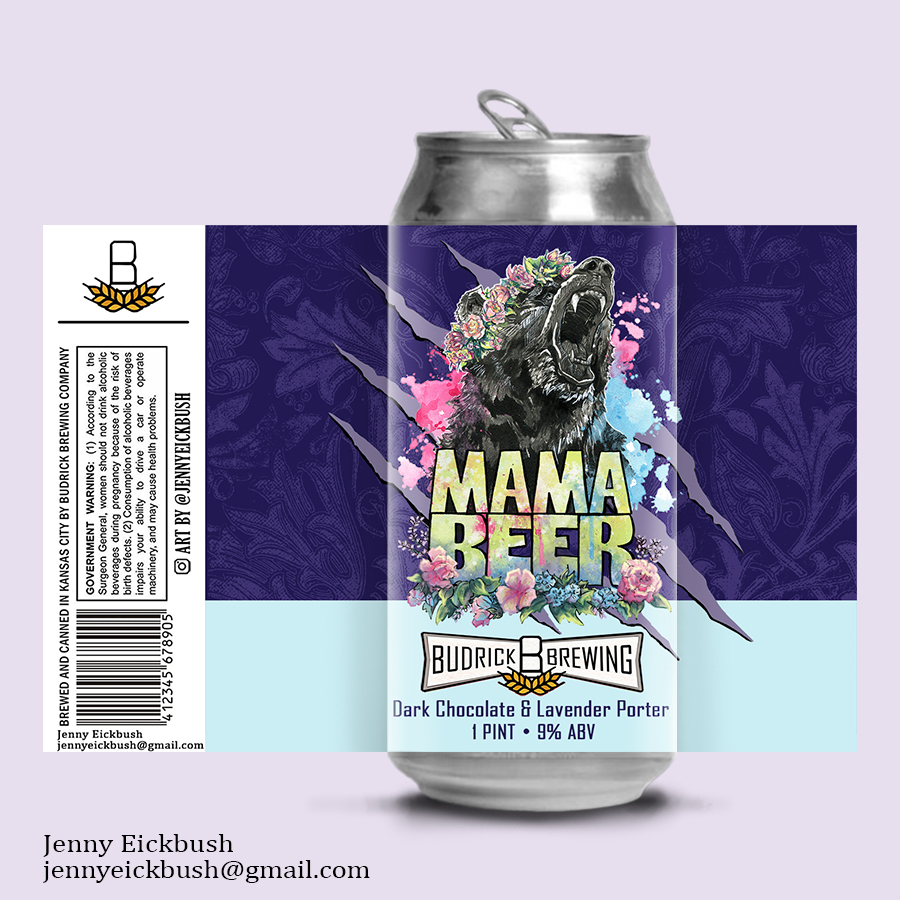 Jenny Eickbush_Mama Beer Mockup_On Can